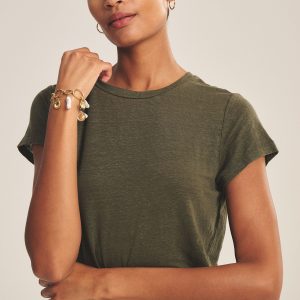 Linen Knit T-Shirt